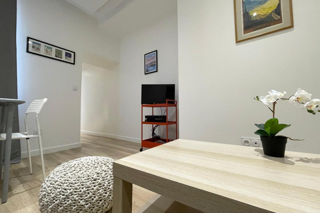 Apartament #Cf In White&Gray Center Grenoble Zewnętrze zdjęcie